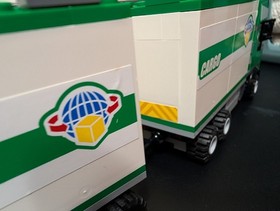 LEGO City: 7733 Truck & Forklift Retired Set Incomplete READ