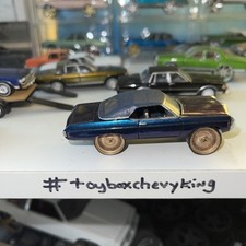 164 Scale Custom Blue 1969 Chevy Impala Ss Convertible On 30 Forgiato Spokes 164 Scale Custom Blue 1969 Chevy Impala Ss Convertible On 30 Forgiato Spokes