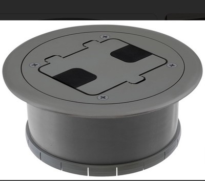 Hubbell floor outlet  RF406GY