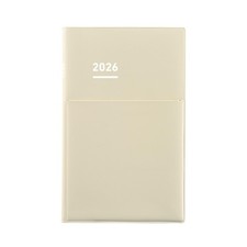Kokuyo Jibun Planner Biz 2026 Monthly A5 Slim Light Beige