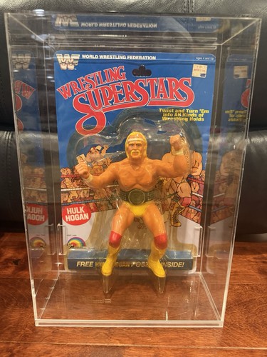 WWF Wrestling LJN Series 1 Hulk Hogan 5 BACK Figur...