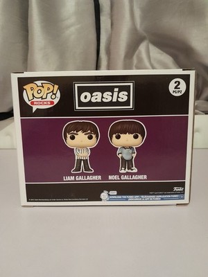 Funko Pop! Rocks Oasis - Liam & Noel Gallagher 2 Pack | eBay