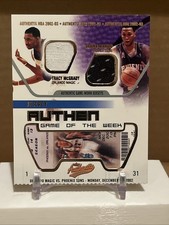 2002-03 Fleer Authentix - Jersey Authentix Game of the Week Tracy McGrady, Shawn