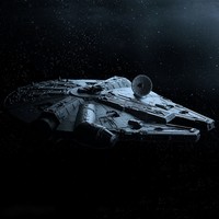 Royal Selangor Hand Finished Star Wars Collection Pewter Millenium Falcon Figuri