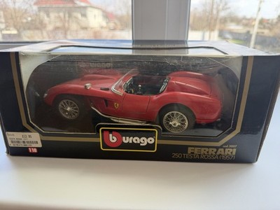burago FERRARI 250 TESTA ROSSA (1957) 1/18 Mini Car Ferrari Red