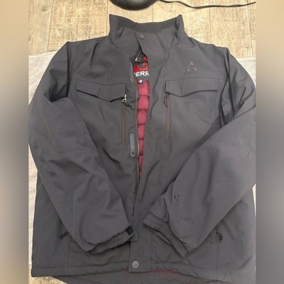 Gerry Weber Black Jacket with Burgundy Lining and Red Logo