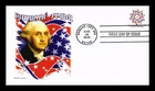 DR JIM STAMPS US COVER PATRIOTIC SPIRAL FIRST DAY ISSUE PANDA CACHET