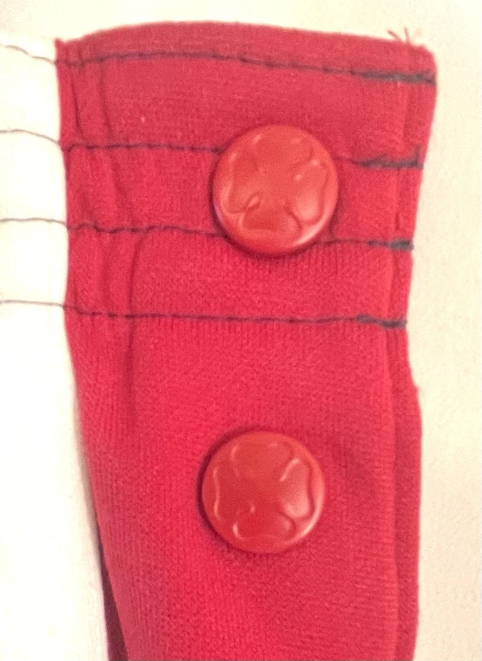 Pantalones de calentamiento OshKosh B'gosh para niños 14/16 nuevos con etiquetas azul marino, rojo, blanco a rayas fáciles de ajustar Foto 3 de 4