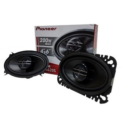 Pioneer TS-G4620S G-Series 4'' x 6'' 2-Way 400W Max Coaxial Car Speakers (Pair)