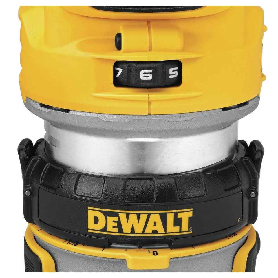 Roteador DEWALT DCW600BR 20V MAX XR compacto 1/4" (somente ferramenta) certificado recondicionado - Imagem 2 de 4