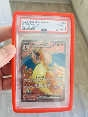 Pokemon Card - Charizard 183/165 Full Art 151 Scarlet & Violet - PSA 10