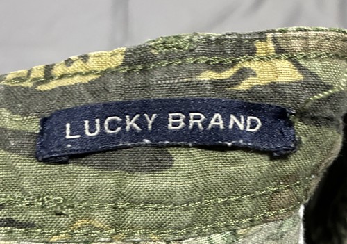 Lucky Brand Shorts Herren 34 grün Leinenmischung Freizeit Southwestern Desert Erwachsene - Bild 3 von 15
