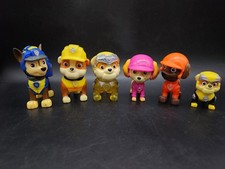 PAW Patrol Figure Lot 6 Mighty Pups See Pictures