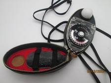Sekonic Studio Deluxe L-28C Light meter W/ Case - Works