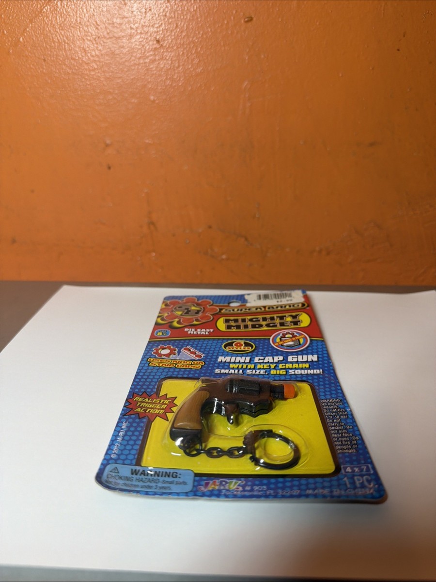 2012 Super Bang Mighty Midget Mini Cap Gun Keychain No. 903 JA-RU