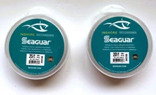 seaguar fluorocarbon leader line (lot of 2) 20 lb & 25 lb X 100 Yards