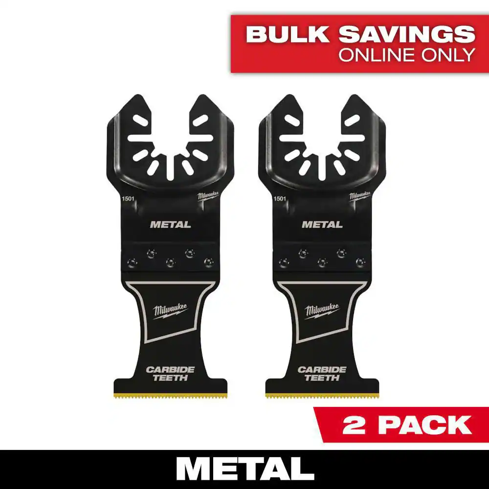 1-3/8 In. Carbide Universal Fit Extreme Metal Cutting Multi-Tool Oscillating Bla