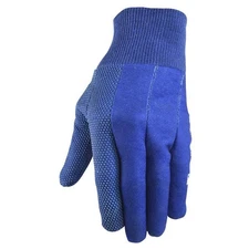 Wells Lamont Women's Indoor/Outdoor Jersey Work Gloves Blue M 2 pk #321MN-410