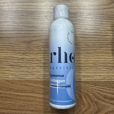 Rho Nutrition Liposomal Collagen Peptides   High-Absorption Liquid Collagen 5oz