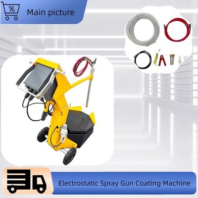 110 VAC Feeding Electrostatic Spray Gun Coating Machine for Coating Parts