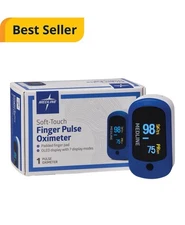 New In Box Medline Soft-Touch Finger Pulse Oximeter OLED Display