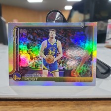 QUINTEN POST 2025-26 TOPPS FLAGSHIP RAINBOW FOIL WARRIORS Q2056