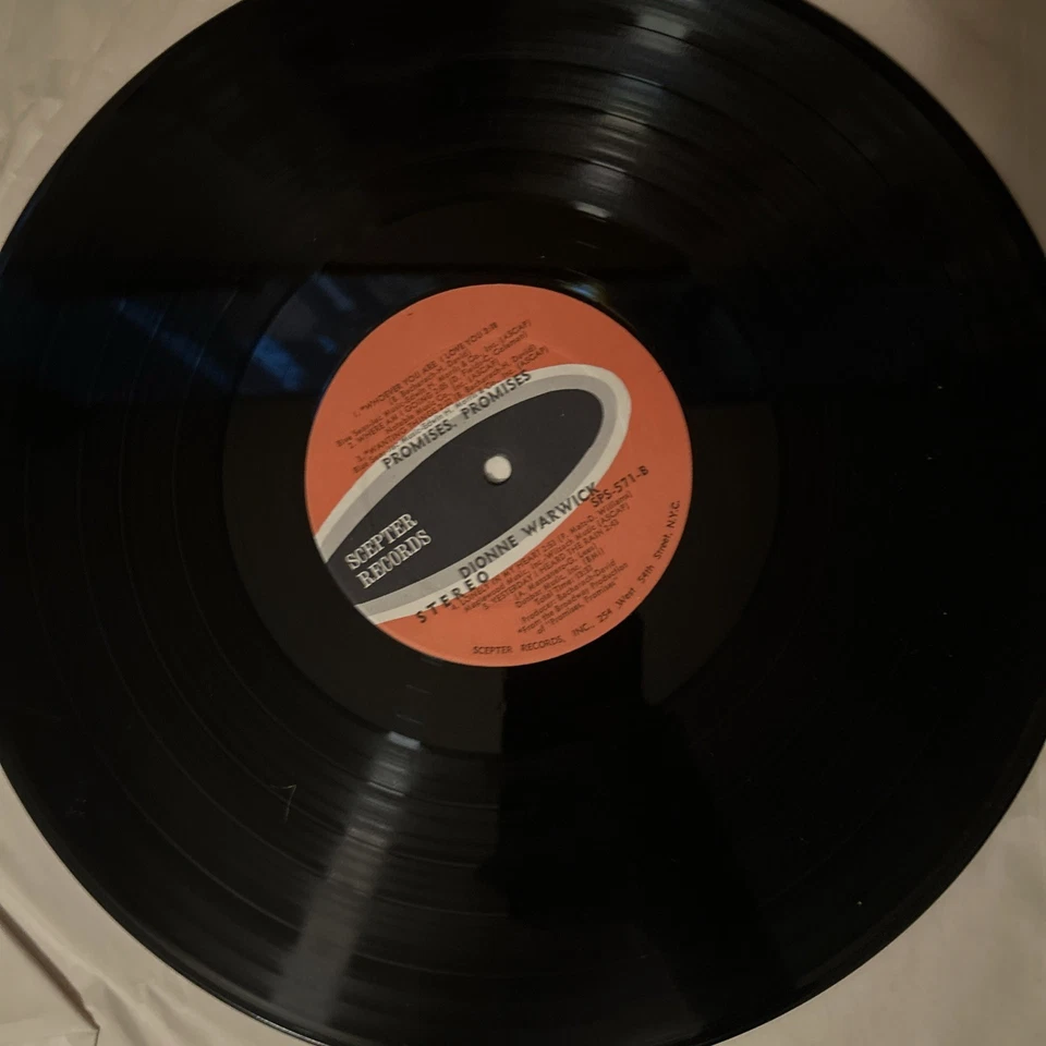 Dionne Warwick - Promises, Promises - USA Vinyl - SPS-571 Vg+ Foto 2 de 3
