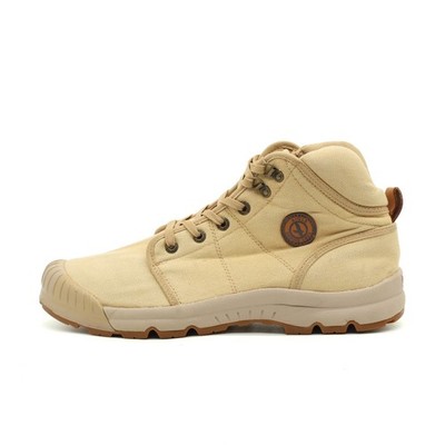 Aigle Herren Trekking Canvas Stiefel Beige Outdoor Outdoor-Stiefel EU 46