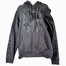 Taylor Swift Eras Tour Hoodie Medium Charcoal Official Swiftie Concert Merch