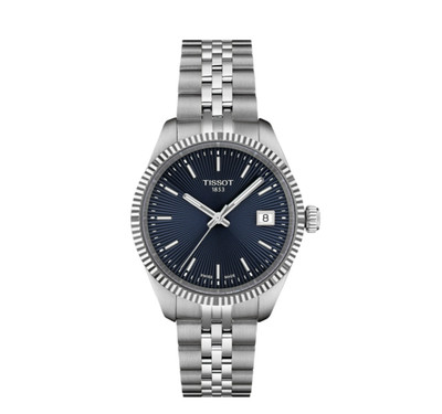 Tissot Ballade Classic Contemporary Quartz Blue Dial Women Watch T1562101104100