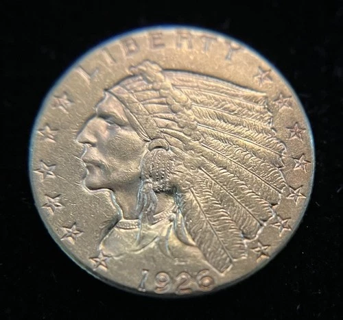 1926 U.S. $2.50 Gold Coin * Indian Head MS ++