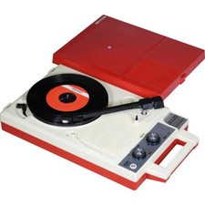 ANABAS audio GP-N3R Nostalgic Portable Records Player