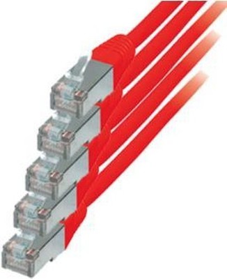 S-Conn Cat.6 S/FTP 05m - RJ-45 - RJ-45 - Stecker/Männlich - Gold - Cat6 - S/FTP (