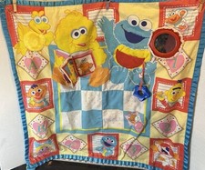 Playskool Sesame Street Activity Blanket Vint...