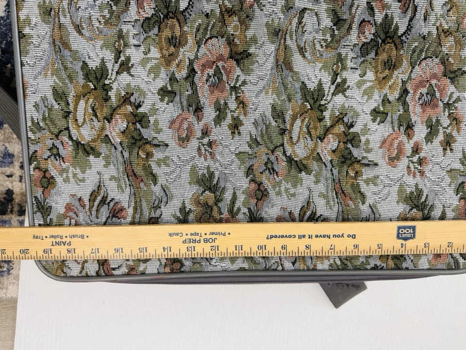 DVF Diane von Furstenberg Vintage Floral Tapiz Maleta Viaje Bolso de Mano Foto 4 de 4