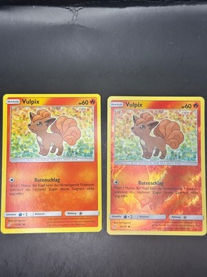 Vulpix 15/181 Common Team Up Pokemon Reverse Holo Near Mint DE