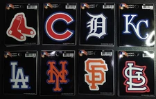 Rico Industries Short Sport MLB Baseball 4" Team Logo Decal CHOOSE YOUR TEAM