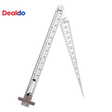 High Precision Tapered Ruler Metric Taper Gauge Stainless Steel Tapered Bore Gau