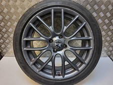 MINI R56 17" REPLICA JCW Challenge Spoke Grey Alloy Wheel With Tyre R112 7J ET42