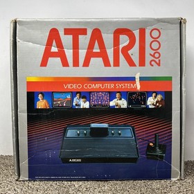 Atari 2600 Darth Vader Console Set - Complete In Box & Matching Serials *Tested*