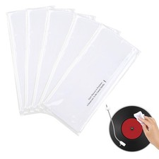 Image of 5 Pack Vinyl Record Cleaning Cloth, Anti-Static CD Cloth - 24 *...