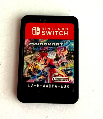 Mario Kart 8 Deluxe Nintendo Switch Game Cartridge Only fully Working Free Ship
