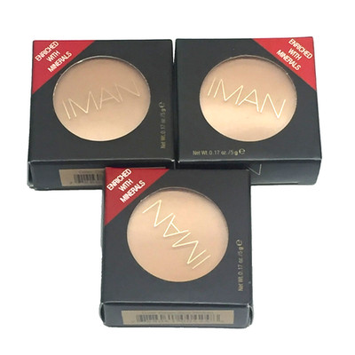 3 pack IMAN Second to None Cover Cream Concealer SAND MEDIUM 0.17 oz