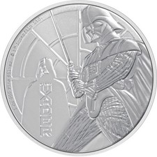 2022 1 Oz Niue Silver Star Wars Darth Vader Coin (bu)
