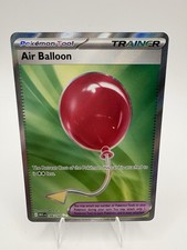 Pokemon Mega Evolution TCG Tool Trainer Holo Card - Air Balloon (166/132)