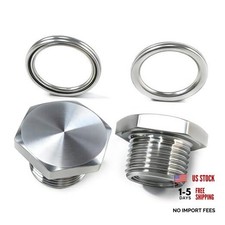 Rear Differential Drain Plug Stainless Steel for Toyota 4Runner FJ Cruiser