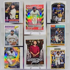 2026 Topps Jackson Chourio 8 Card Lot Milwaukee Brewers Inserts Color