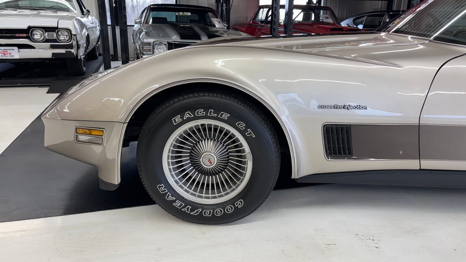 1982 Silver Beige Metallic Chevrolet Corvette   | C3 Corvette Photo 10