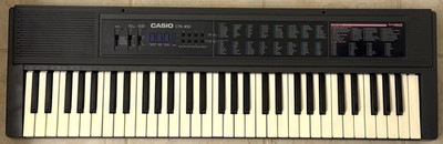 Casio CTK-450 Keyboard Electric and Battery Tested No AC Adapter