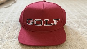 GOLF Wang Red Adjustable Snapback hat Unisex